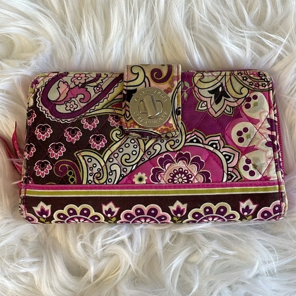 Vera Bradley Paisley Print Wallet - Picture 1 of 5